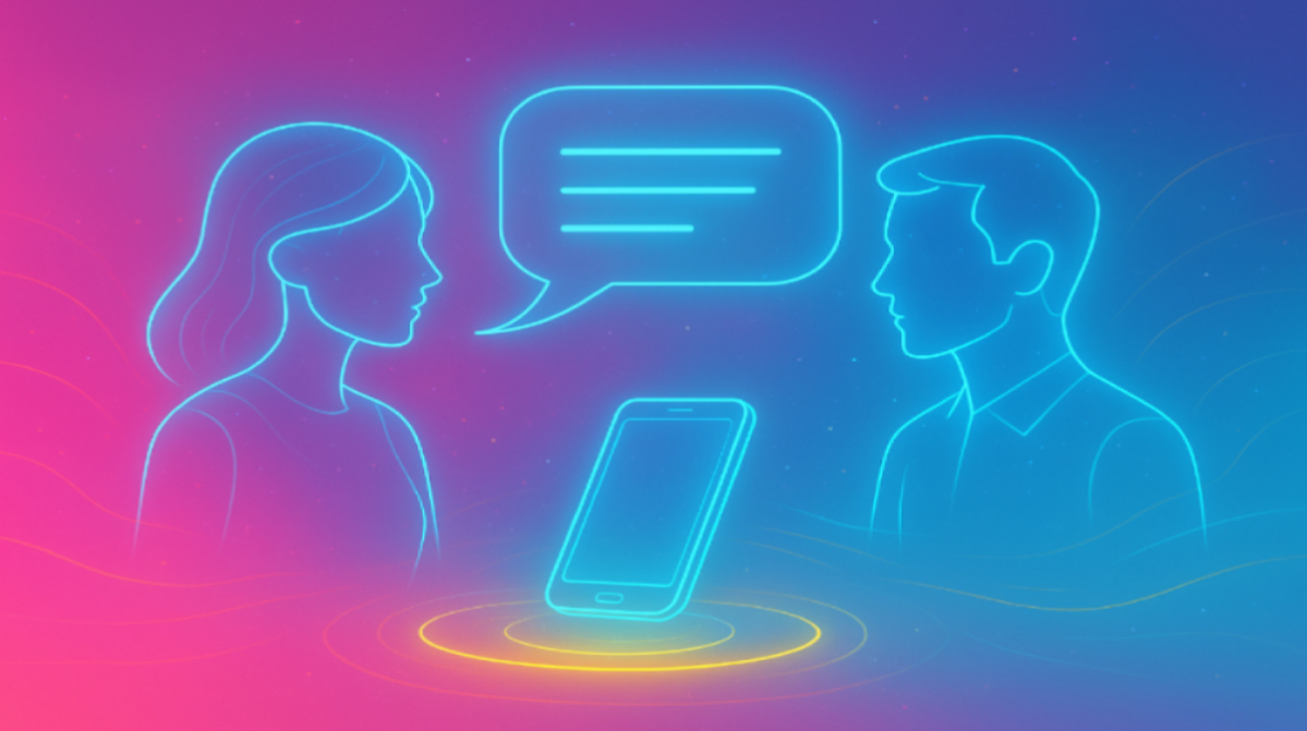  Futuristic hologram communication concept representing advanced 6G technology.